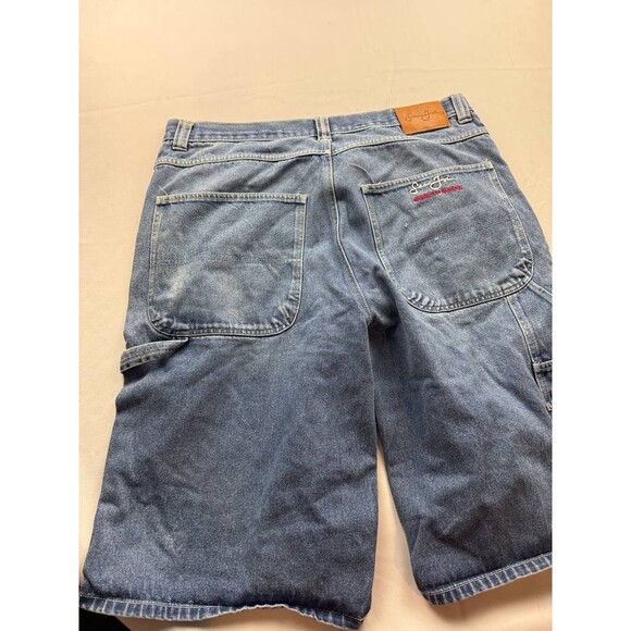 Vintage Sean John Y2K Baggy Skater Denim Jean Carpenter Shorts Men’s Size 42 - Picture 5 of 5